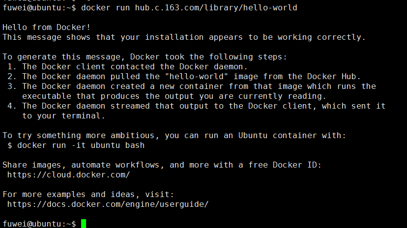dockerRun